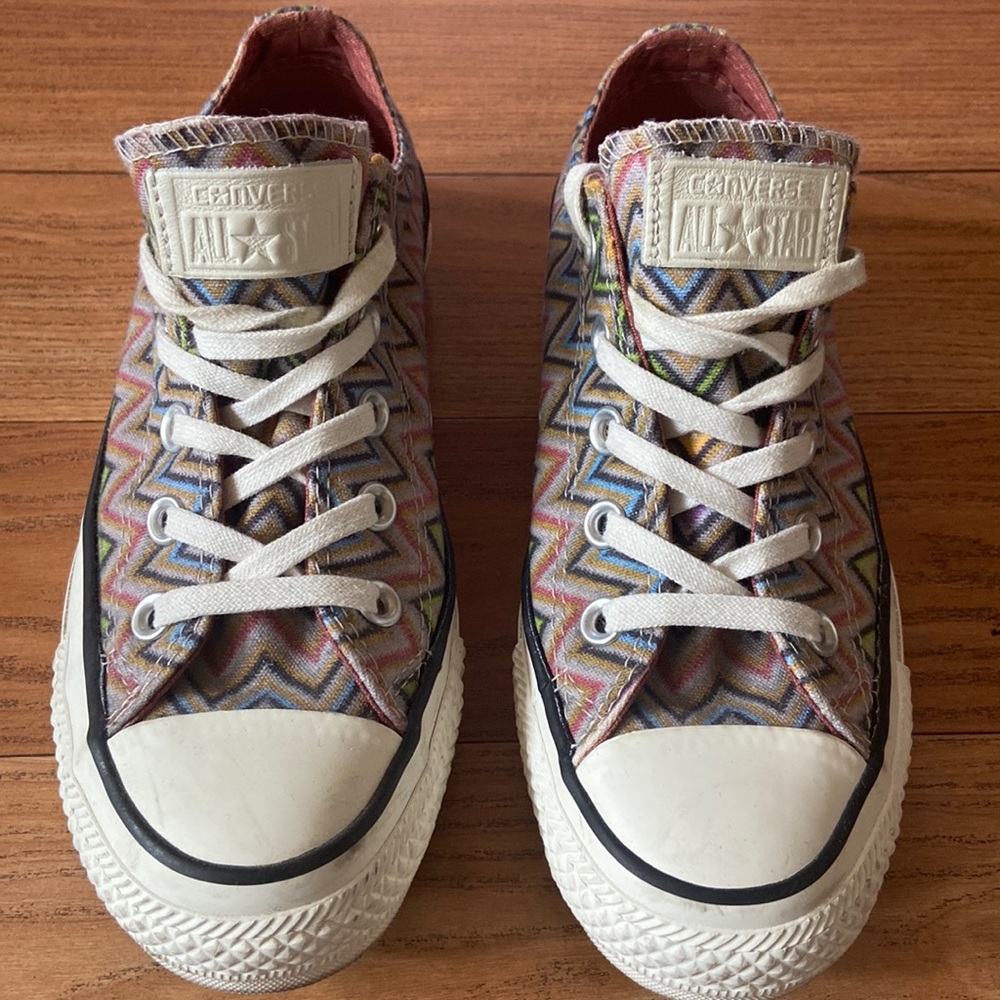 Converse X Missoni Women’s size 5.5 / Men’s 3.5 chevron pattern multicolor
